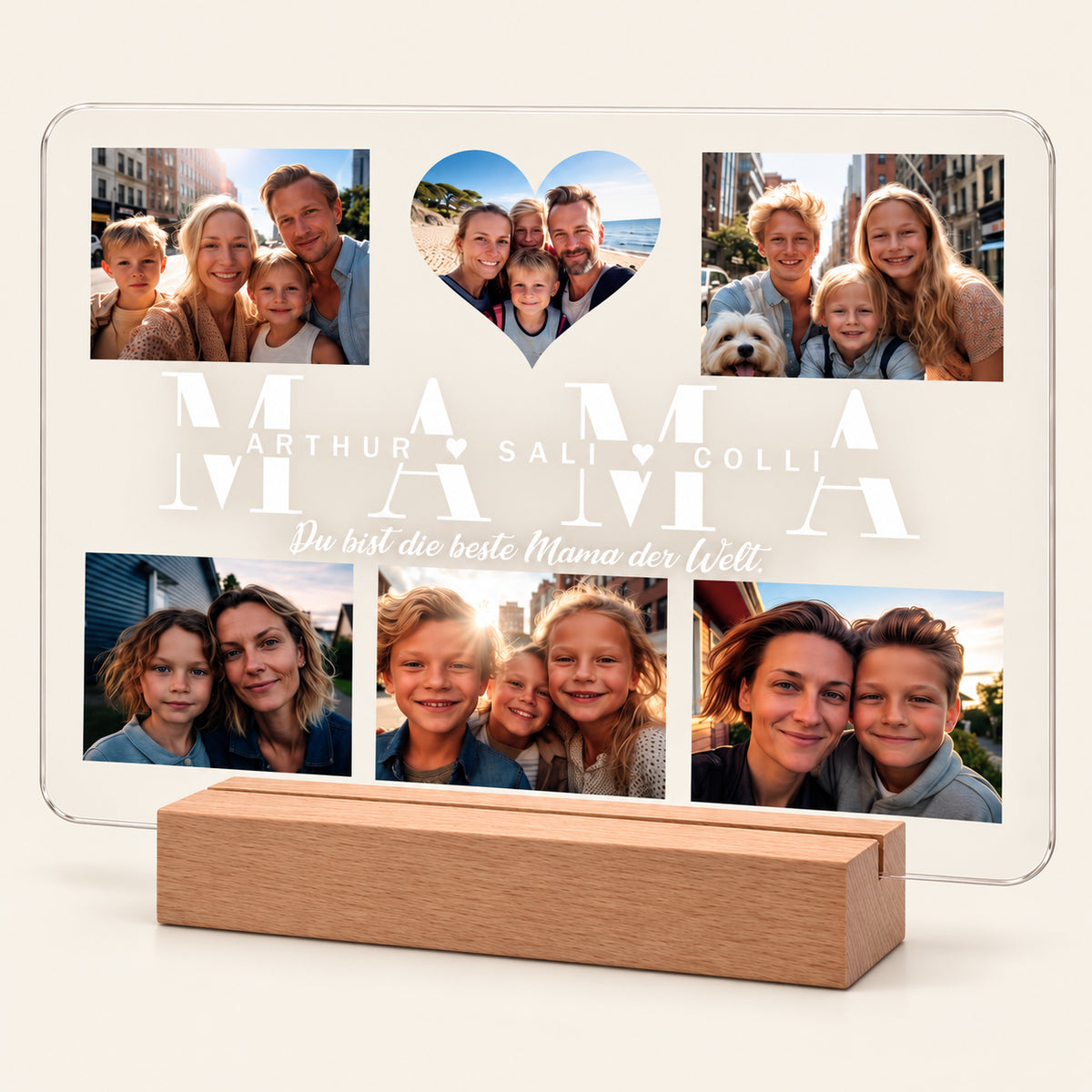 Fotobild Mama – personalisiert mit deinen Fotos