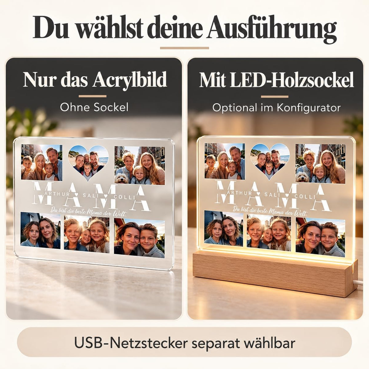 Fotobild Mama – originale Produktansicht von Yuweli