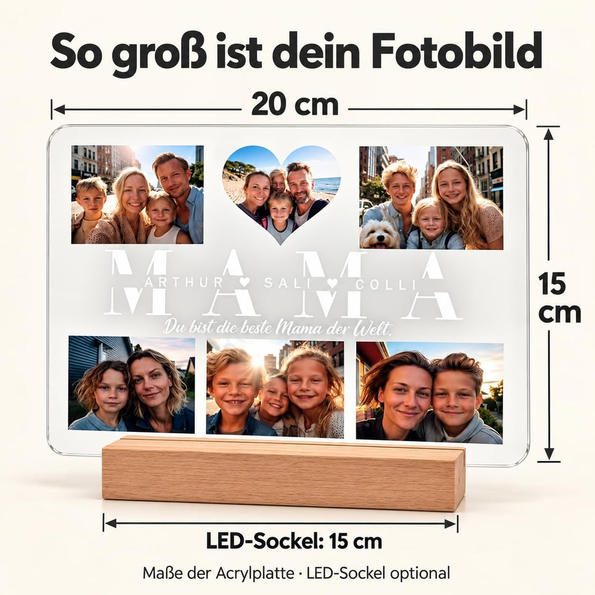 Fotobild Mama – originale Produktansicht von Yuweli