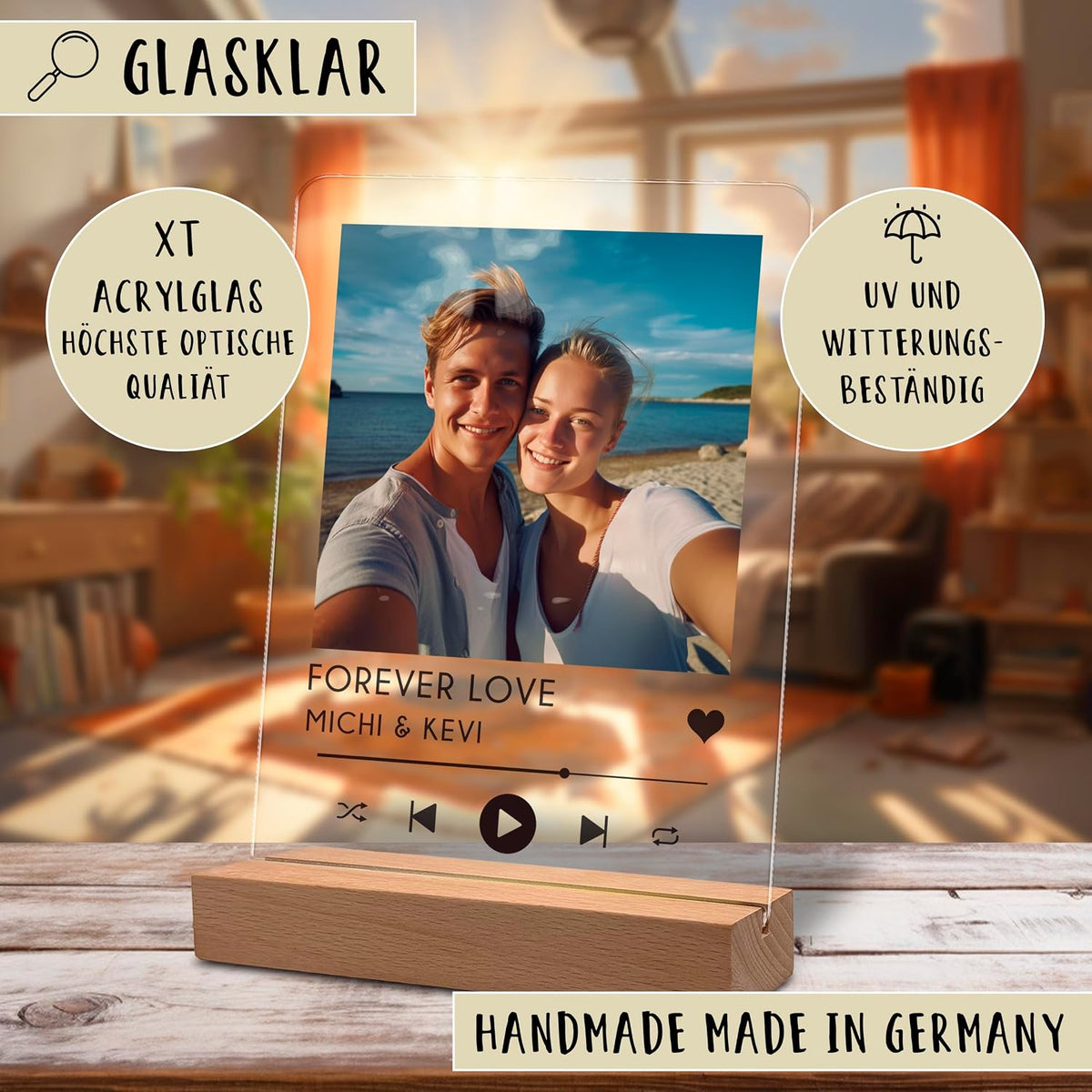 Fotobild SongCover – personalisiert mit deinen Fotos